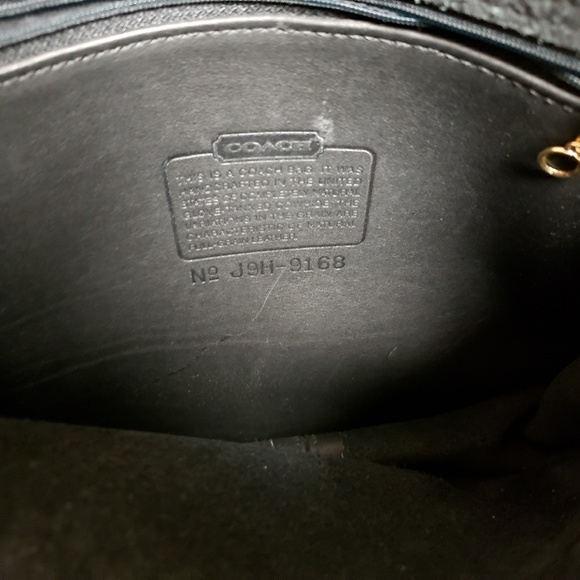 Coach Vintage Blk Crossbody - Picture 8 of 8